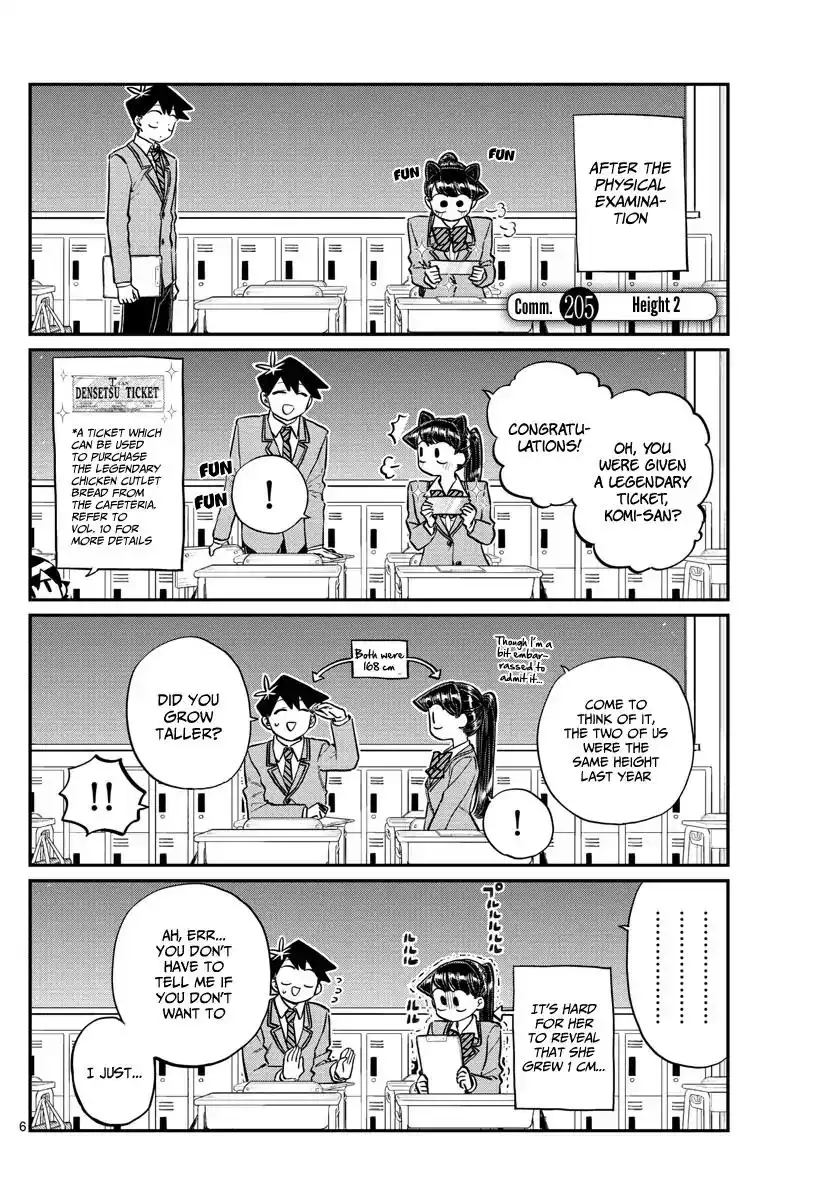 Komi-san wa Komyushou Desu Chapter 205 1